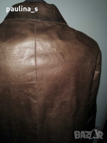 Яке "Tommy Hilfiger"® genuine leather / естествена кожа / голям размер , снимка 5 - Якета - 29572677