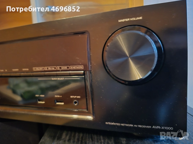 Усилвател Denon X1000, снимка 2 - Ресийвъри, усилватели, смесителни пултове - 52948236