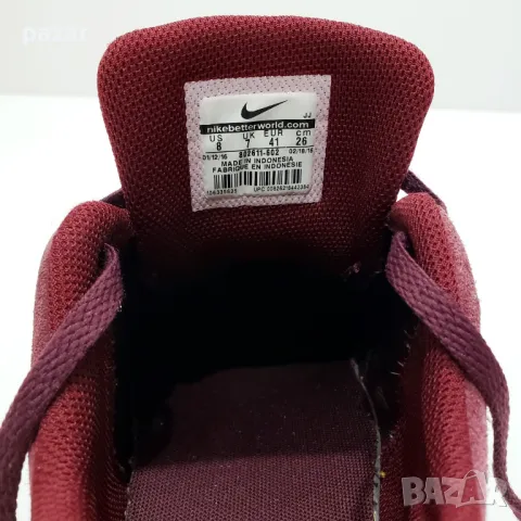 NIKE 802611 AIR MAX Tavas Оригинални Кожени Маратонки Велур Кожа 41-41.5 26см, снимка 10 - Маратонки - 50071782