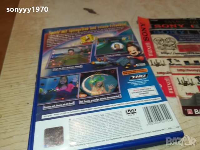 SONY PS2 GAME-SPONGEBOB 2711250853, снимка 11 - Игри за PlayStation - 52556914