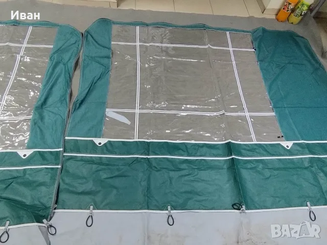 Форселт за каравана Isabella Capri Lux Green. Размер 1050см (1036-1060см) земя-земя., снимка 12 - Палатки - 56233486
