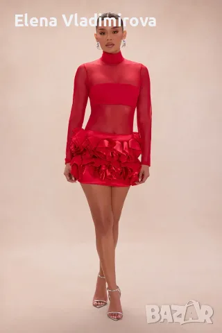 Мини рокля 3D  - Бранд Fashion Nova, снимка 2 - Рокли - 56058723