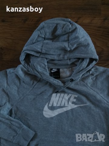 Nike Women's Fleece Pullover Hoodie - страхотно дамско горнище, снимка 3 - Спортни екипи - 35493380
