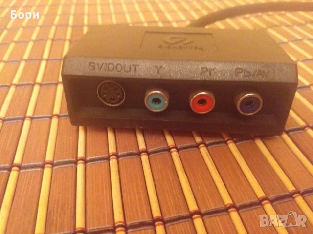 Gigabyte ATI (7-PIN) AV S HDTV Преход Адаптер, снимка 2 - Плейъри, домашно кино, прожектори - 30253554