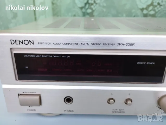 Denon DRA-335 R, снимка 3 - Ресийвъри, усилватели, смесителни пултове - 48408057