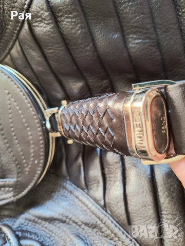 Фенди Кафява кожена чанта Fendi Spy , снимка 13 - Чанти - 54235353