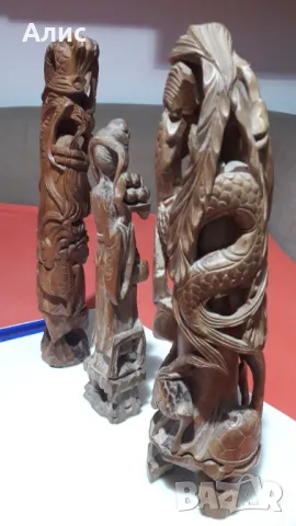 дървени статуетки - дърворезба, снимка 12 - Статуетки - 49169937