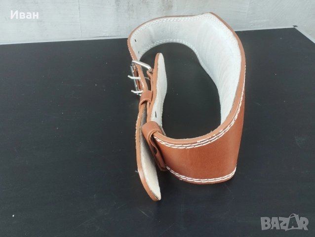 Кожен колан за вдигане на тежести , снимка 4 - Фитнес уреди - 52459558