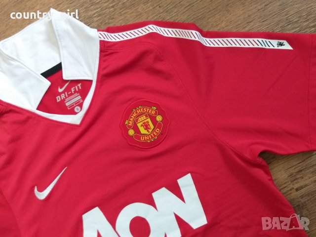 Nike Manchester United - страхотнао мъжка тениска КАТО НОВА, снимка 4 - Тениски - 29477060