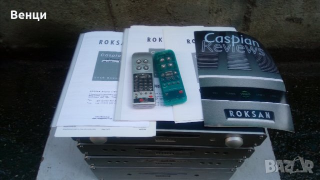 ROKSAN CASPIAN-High-End 5 channel power amplifier/ av surround processor-preampliefier / FM tuner / , снимка 9 - Ресийвъри, усилватели, смесителни пултове - 39044224