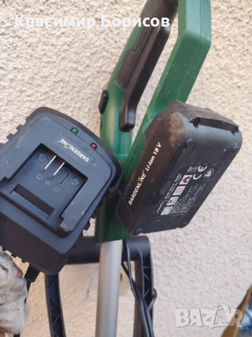 акумулаторен тример за трева gardenline , снимка 5 - Градинска техника - 51124876