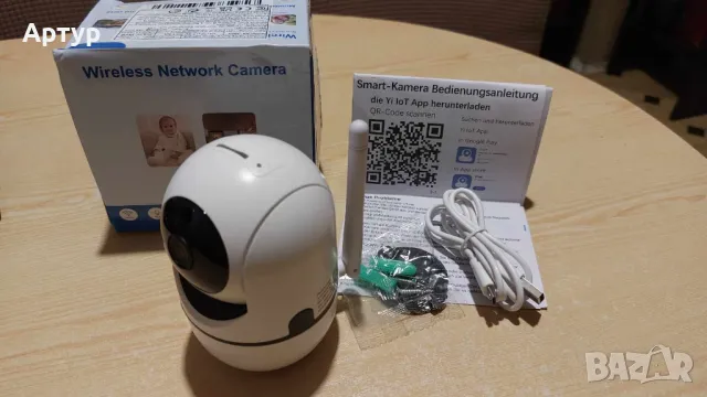 Безжична WiFi Охранителна Камера  2MP HD 1080P, снимка 4 - Камери - 47825064