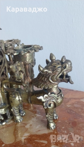 Античен свещник, снимка 3 - Други - 51539434