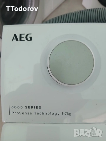 Пералня с горно зареждане AEG, LTR6A60370, 7 kg, 1300 оборота , снимка 6 - Перални - 53237080