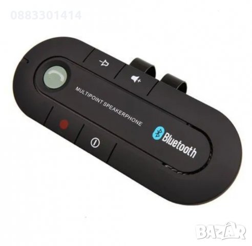 Bluetooth Автомобилен хендс фрии комплект Handsfree , снимка 2 - Аксесоари и консумативи - 33745986