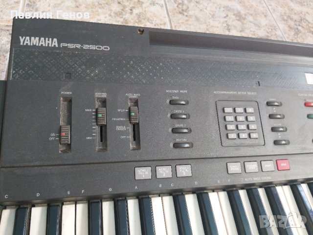 Синтезатор YAMAHA PSR-2500, снимка 3 - Синтезатори - 42898351