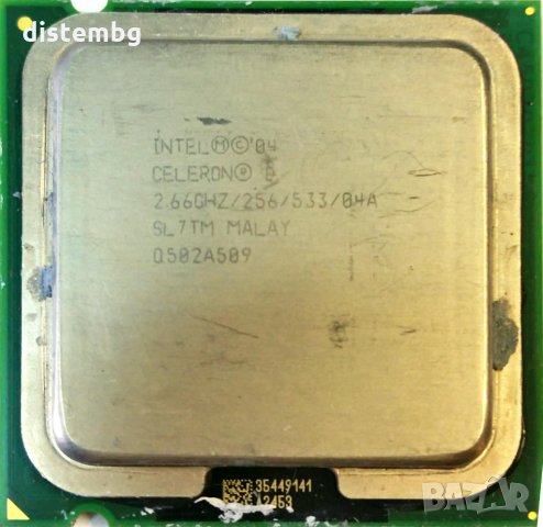 Процесор Intel® Celeron® D от 2.66Ghz до 3.06GHz s.775
