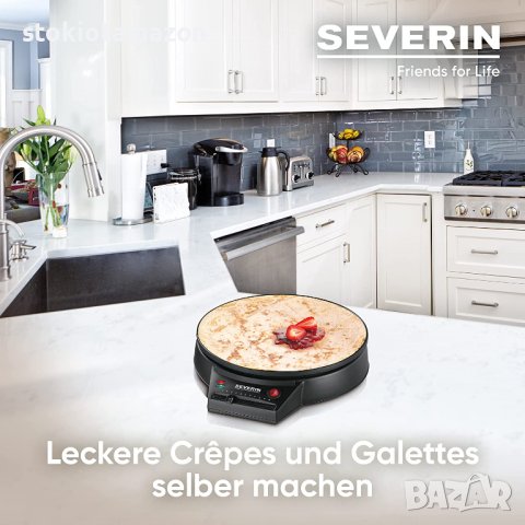 Машина за палачинки SEVERIN 2198, снимка 3 - Гофретници - 38577177