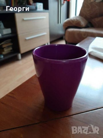Лилава чаша, снимка 3 - Чаши - 31201424