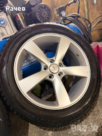 Алуминиеви Джанти VW AUDI MERCEDES - 18 цола със зимни гуми 5х112, снимка 3 - Гуми и джанти - 53037625
