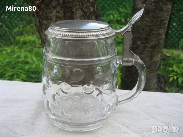 Старинни немски халби за бира, снимка 4 - Антикварни и старинни предмети - 37676021