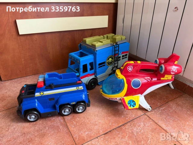 Paw Patrol превозни средства – Големи, яки и супер запазени!, снимка 3 - Коли, камиони, мотори, писти - 51235478
