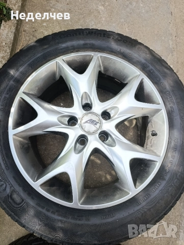AEZ 5x112 ET35 8jx17 Цола , снимка 2 - Гуми и джанти - 51706043