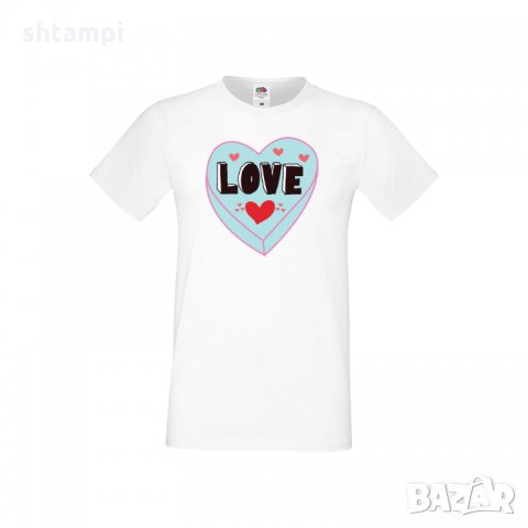 Мъжка тениска Свети Валентин Love 4, снимка 8 - Тениски - 35649942