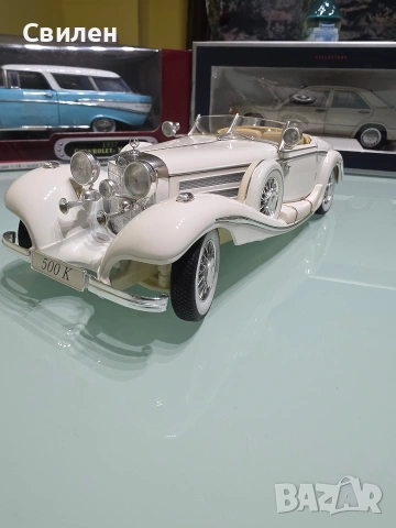 Mercedes benz 500K (1:18), снимка 5 - Колекции - 53925913
