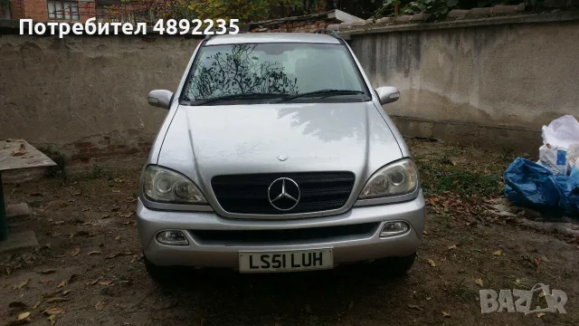 mercedes ML 270 cdi на части, снимка 14 - Автомобили и джипове - 56369527