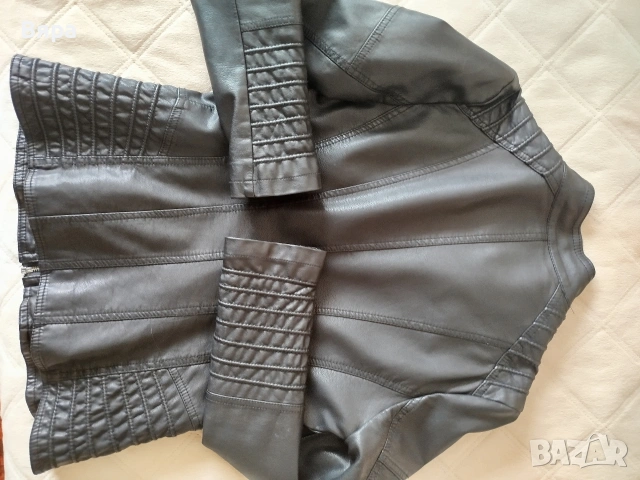 Дамско кожено яке , снимка 5 - Якета - 53925943