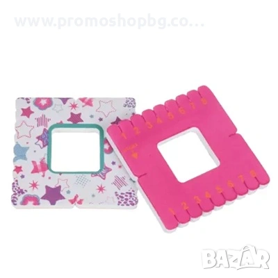 Комплект за изработка на гривни Kruzzel, включени шаблони, конци, мъниста , снимка 7 - Други - 53093598