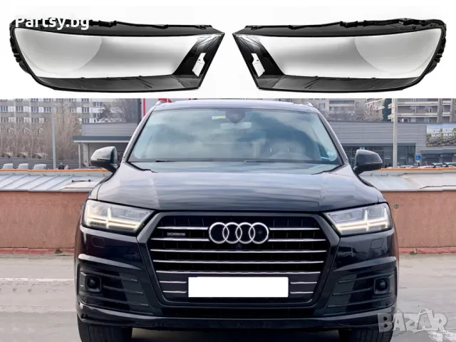 Стъкла за фарове на Audi Q7 4M (2015-2019), снимка 3 - Части - 47605856