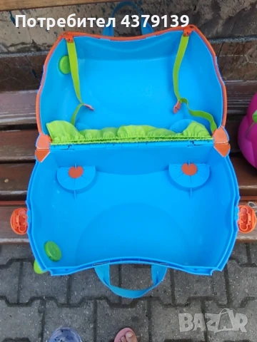Trunki Trixie детски куфар с колела за яздене, снимка 2 - Други - 51024147