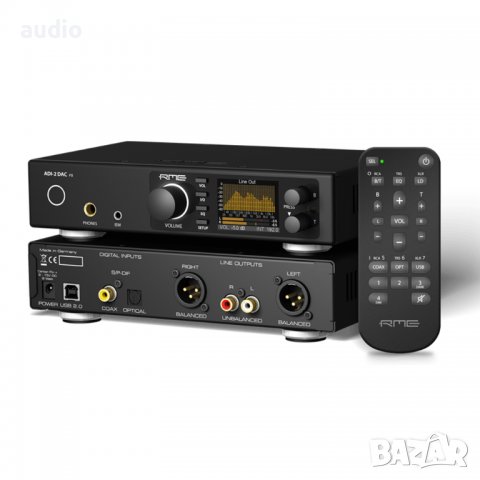 DAC RME ADI-2 FS висок клас с усилвател за слушалки, снимка 2 - Други - 36664083