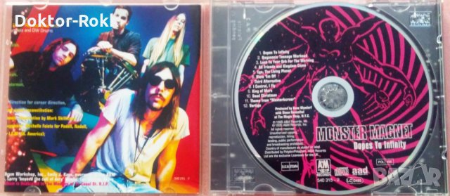 Monster Magnet – Dopes To Infinity (1995, CD) , снимка 3 - CD дискове - 35428880
