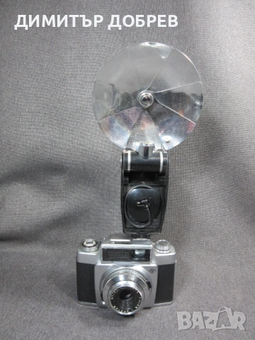  СТАР РЕТРО ФОТОАПАРАТ AGFA SILETTE СЪС СВЕТКАВИЦА