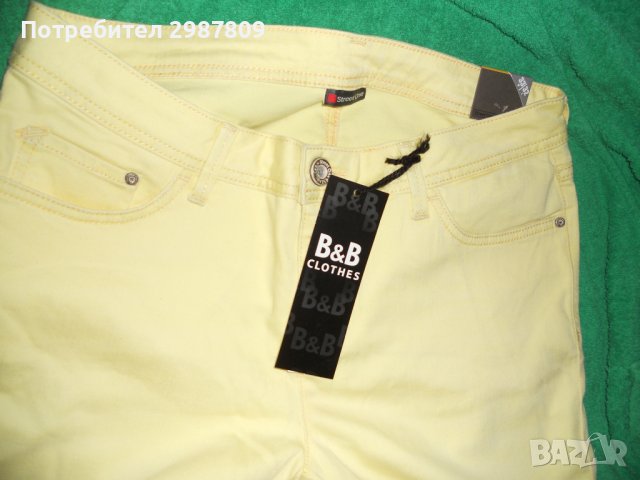 Нови Дамски ДЪНКИ размер Л ХЛ размер, снимка 4 - Дънки - 39402145