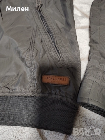 Мъжко Яке Бомбър Jack & Jones Originals, снимка 4 - Якета - 52471934