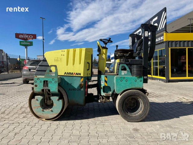 Валяк - еднобандажен 3600кг Ammann AV40-2K ПОД НАЕМ от Рентекс