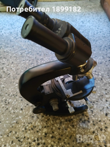 Професионален Микроскоп бинокуляр „Ломо“ с пет обектива, снимка 2 - Медицинска апаратура - 52500415