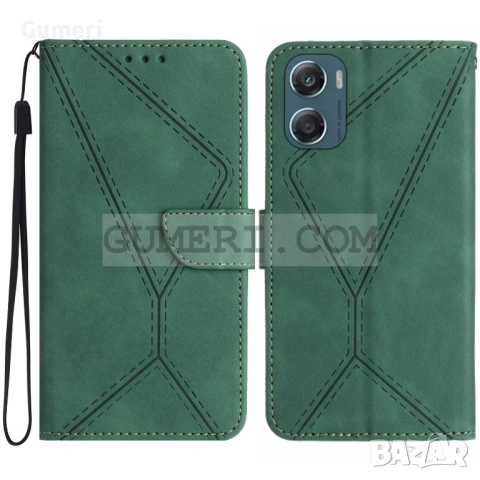 Тефтер "Stitch" за Motorola Moto G06, снимка 4 - Фолия, протектори - 53259986