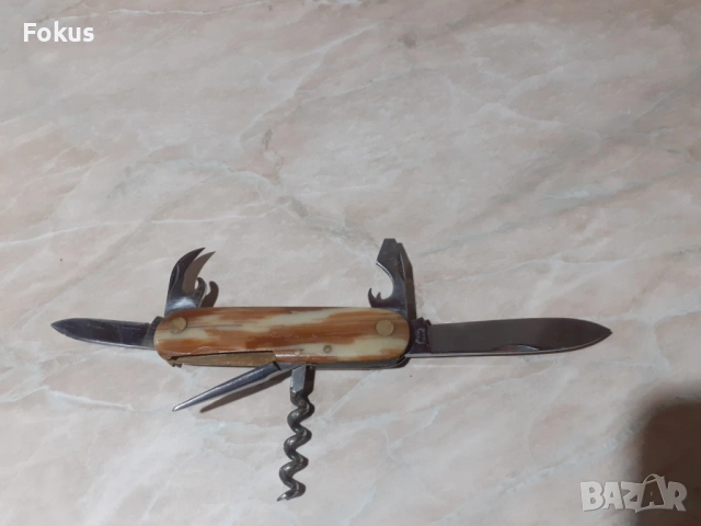 Колекционерско джобно ножче Solingen Kaufmann, снимка 5 - Антикварни и старинни предмети - 53357192