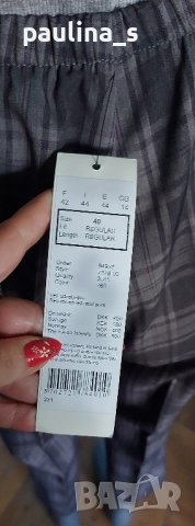 Кариран панталон "Brandtex" B-woman / голям размер , снимка 7 - Панталони - 42861883