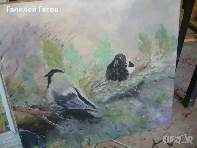 Стари Маслени Картини, снимка 2 - Картини - 47920598