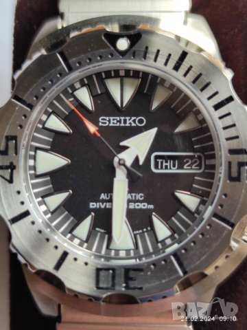 Часовник Seiko Monster SRP307K1 2nd Generation, снимка 1 - Мъжки - 44395623