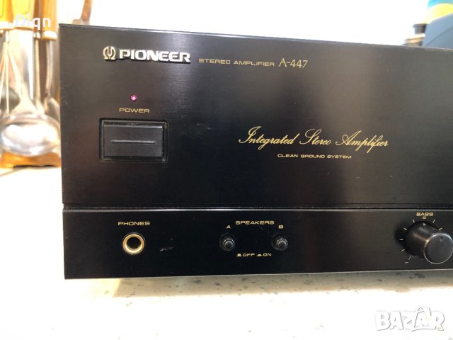 Pioneer A-447, снимка 4 - Ресийвъри, усилватели, смесителни пултове - 40683857