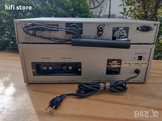 JVC -E5, снимка 6 - Ресийвъри, усилватели, смесителни пултове - 35373155