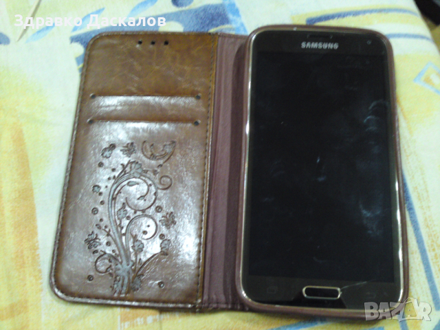 Samsung Galaxy S5 sm-g900f GOLD с калъф, снимка 6 - Samsung - 44531618