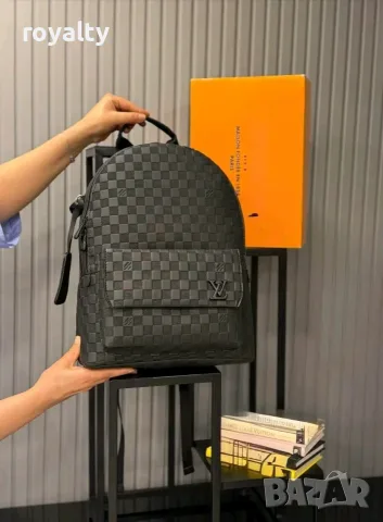 Louis Vuitton Нова Дамска Кожена Раница Различни Цветове Луи Витон 